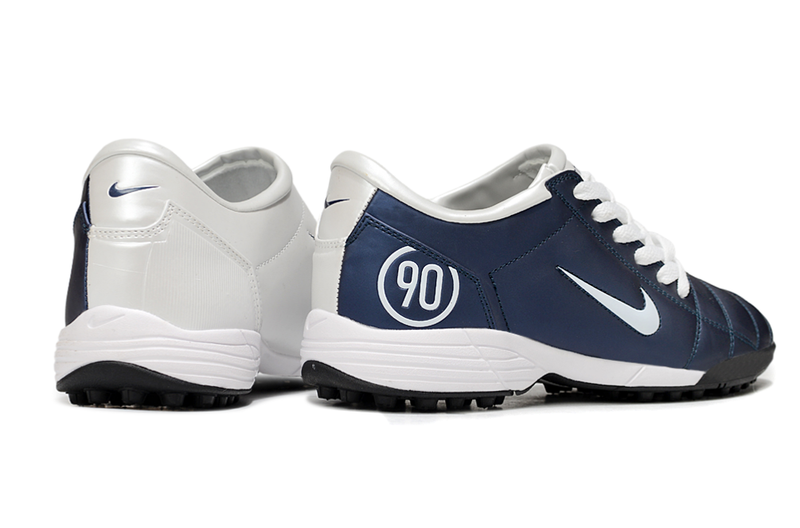 Nike Total 90 III T90 TF Turf Soccer Cleats - White/Blue