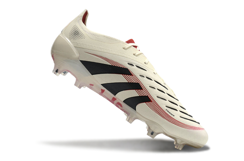 Adidas Predator Elite 25 FG Firm Ground Soccer Cleats - BEIGE/BLACK