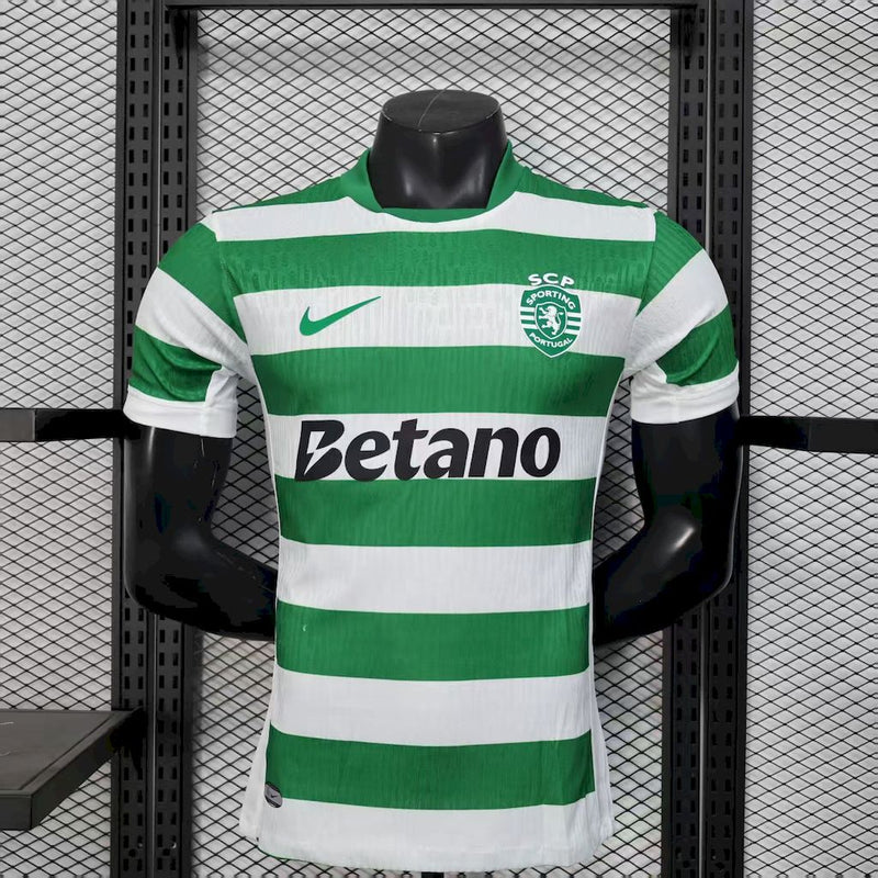 Sporting CP 2025/26 Home Jersey Player Version - Authentic Slim Fit