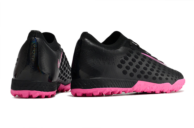 Nike Phantom Ultra Venom TF Turf - Black/Pink