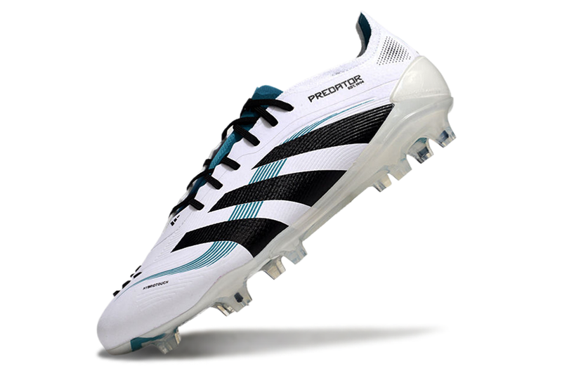 Adidas Predator Elite 25 FG Firm Ground Soccer Cleats - White/Black