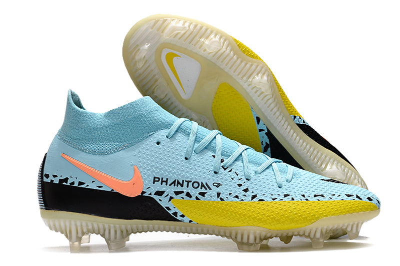 Nike Phantom GT2 Elite DF FG Lucent Pack-  Glacier Ice/Black/Yellow