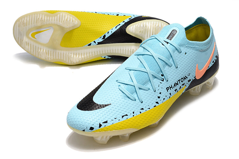 Nike Phantom GT2 Elite FG Lucent Pack - Glacier Ice/Black/Yellow