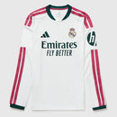 Real Madrid - Home 26/27 Player Edition Shirt Long Sleeve