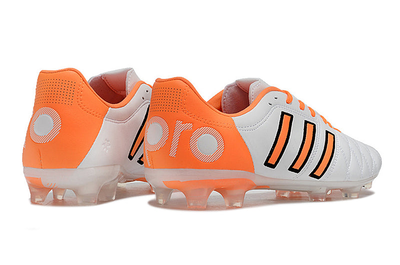 11Pro Kroos Firm Ground Cleats- ORANGE/WHITE