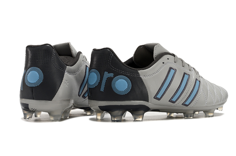 11Pro Kroos Firm Ground Cleats- GREY/BLACK/BLUE