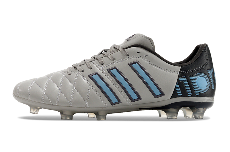 11Pro Kroos Firm Ground Cleats- GREY/BLACK/BLUE