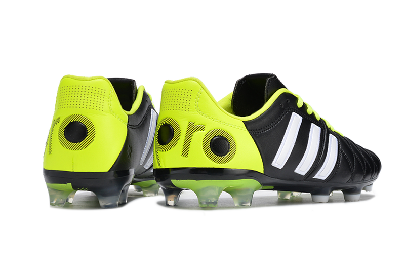 11Pro Kroos Firm Ground Cleats- BLACK/GREEN