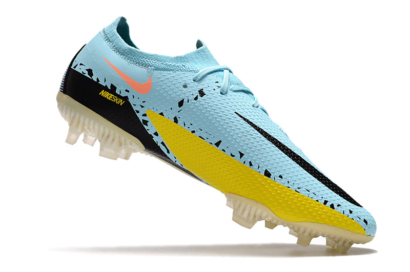 Nike Phantom GT2 Elite FG Lucent Pack - Glacier Ice/Black/Yellow