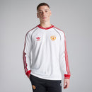 Manchester United Bring Back 1991 Away Long Sleeve Jersey White