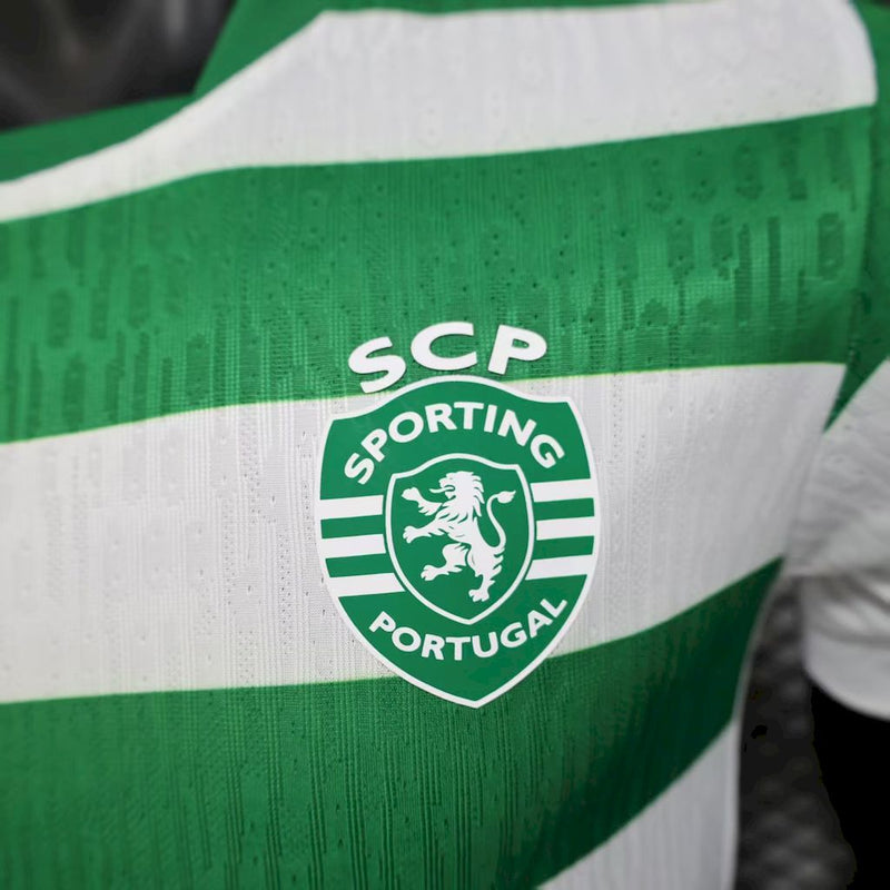Sporting CP 2025/26 Home Jersey Player Version - Authentic Slim Fit