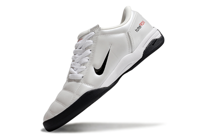 Total 90 'WHITE/RED' 2025 - INDOOR SOCCER CLEATS
