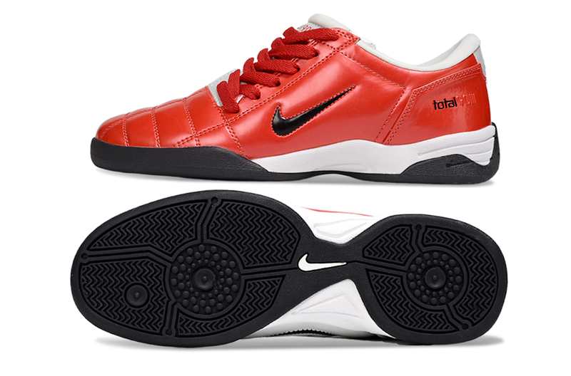 Total 90  'RED/WHITE' 2025 - INDOOR SOCCER CLEATS