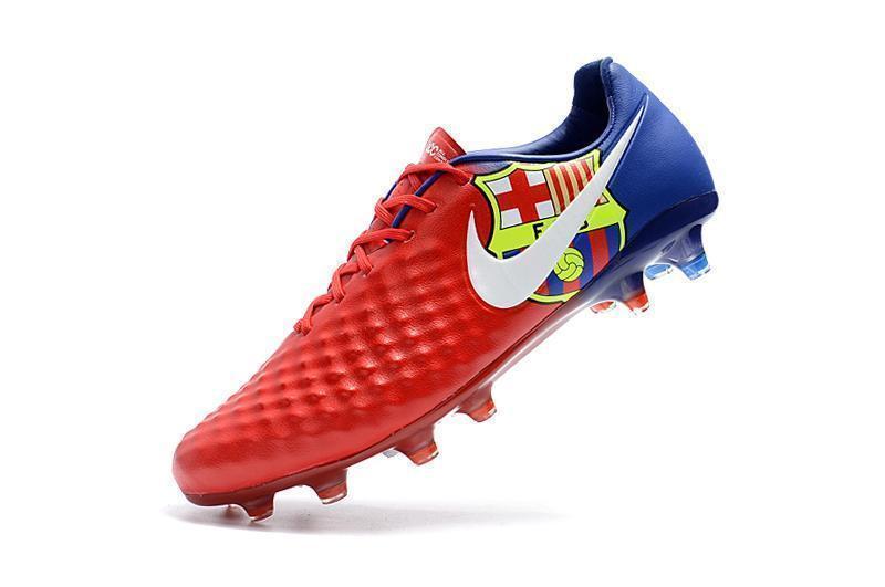 New Nike Magista Obra II FG Soccer Cleats Shoes Red Blue Barcelona