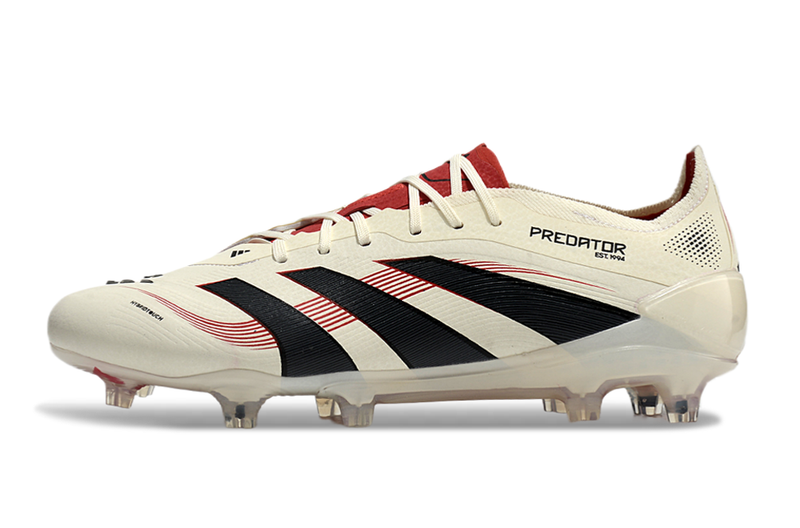 Adidas Predator Elite 25 FG Firm Ground Soccer Cleats - BEIGE/BLACK