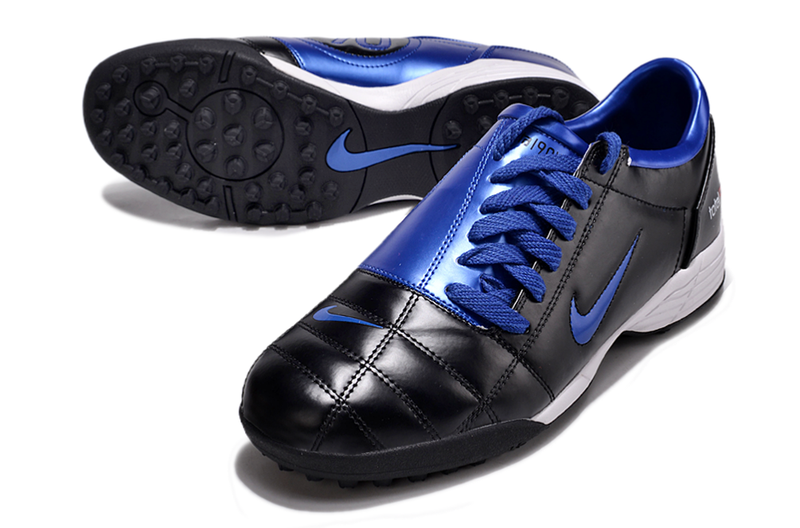 Nike Total 90 III T90 TF Turf Soccer Cleats - Blue/Black