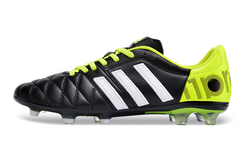 11Pro Kroos Firm Ground Cleats- BLACK/GREEN