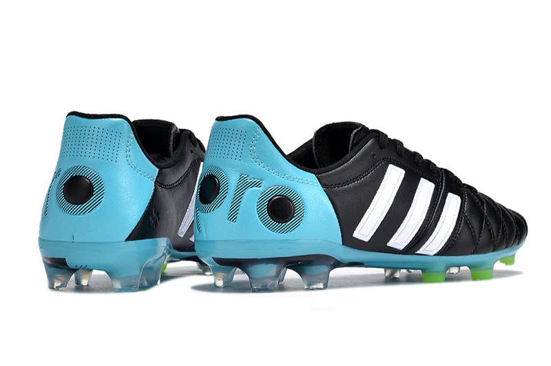 11Pro Kroos Firm Ground Cleats- BLACK/BLUE