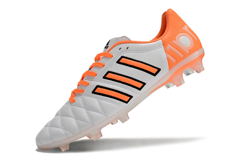 11Pro Kroos Firm Ground Cleats- ORANGE/WHITE