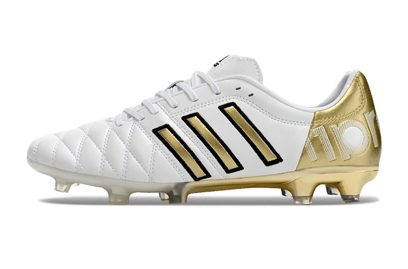 11Pro Kroos Firm Ground Cleats- WHITE/GOLD