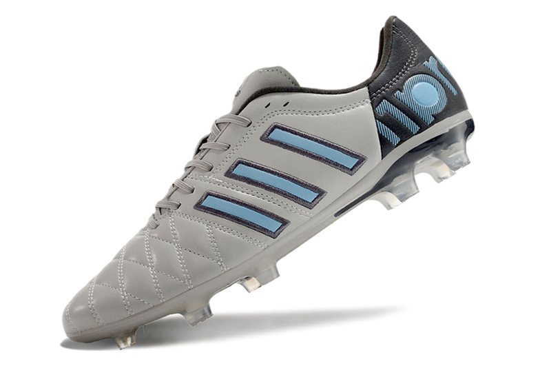 11Pro Kroos Firm Ground Cleats- GREY/BLACK/BLUE