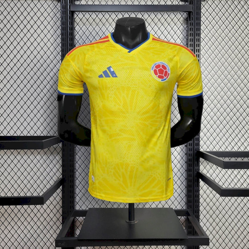 Colombia 2026 Authentic Home Jersey - Player Slim Fit