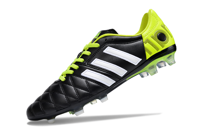 11Pro Kroos Firm Ground Cleats- BLACK/GREEN