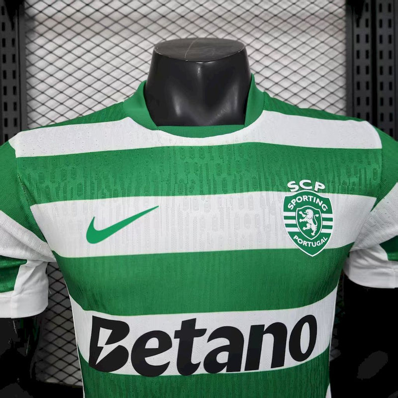 Sporting CP 2025/26 Home Jersey Player Version - Authentic Slim Fit