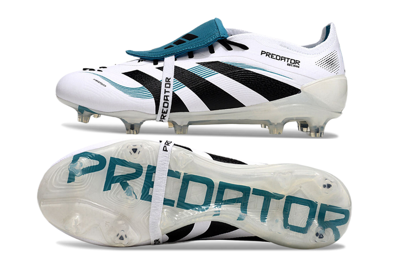 Adidas Predator Elite 25 FG Firm Ground Soccer Cleats - WHITE