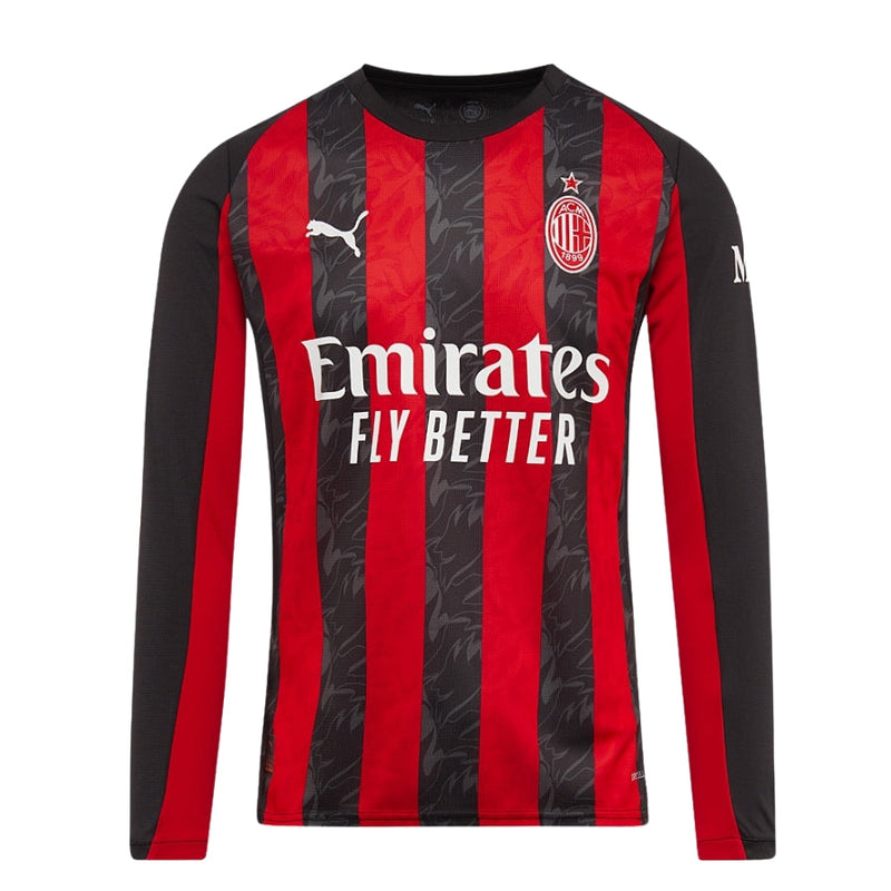 Milan Home Long Sleeve Fan Jersey 2025/26