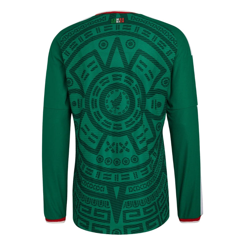 Mexico Home Authentic Player Long Sleeve Shirt 2026 World Cup