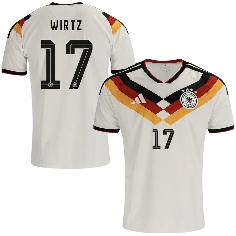 Germany Home Wirtz 17 Fan Jersey Shirt 2026 World Cup