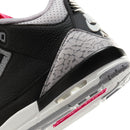 Grade School Air Jordan 3 "Black Cement" BLACK/FIRE RED-CEMENT GREY-SUMMIT WHITE DM0967-010