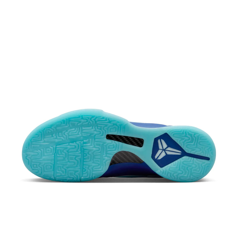 NIKE Kobe 5 Big Kids Deep Royal/baltic Blue-glacier Blue 3 Pairs HM9522-400
