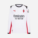 Milan Away Long Sleeve Fan Jersey 2025/26