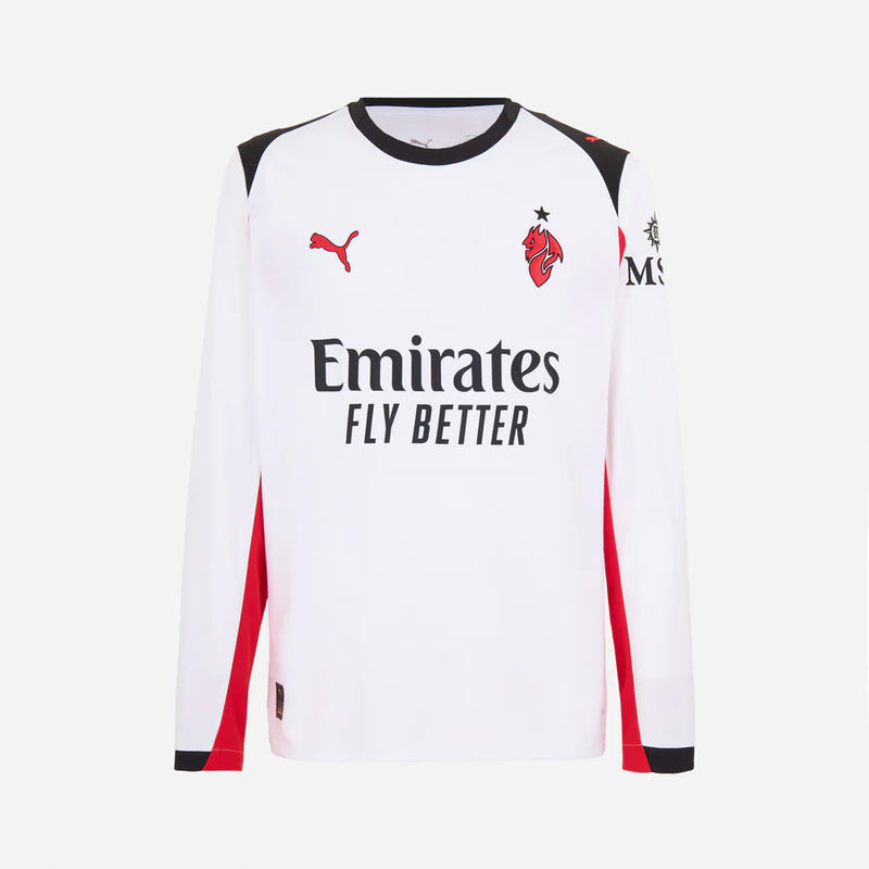 Milan Away Long Sleeve Fan Jersey 2025/26