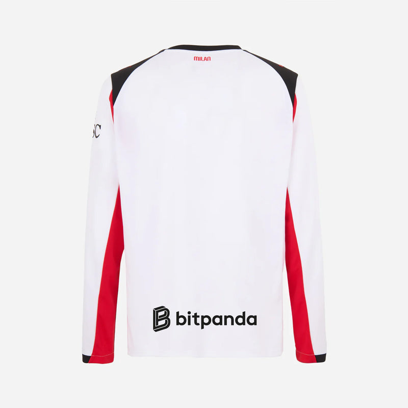 Milan Away Long Sleeve Fan Jersey 2025/26