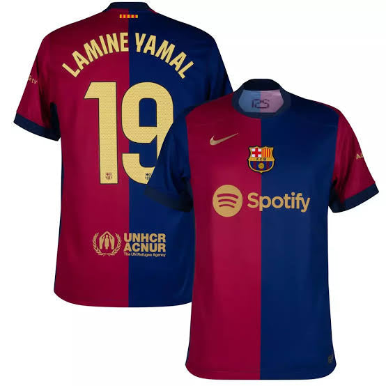 Lamine Yamal Barcelona 24/25 I Home Jersey - Fan Version