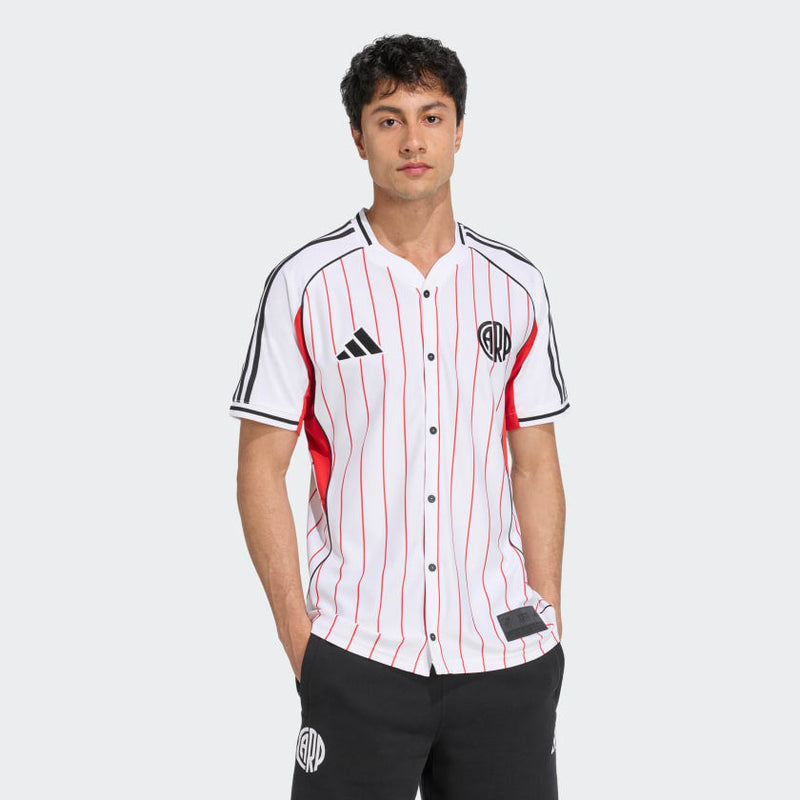 River Plate  Home Jersey 2025/26 - Version Baseball US Pack [Slim Fit]