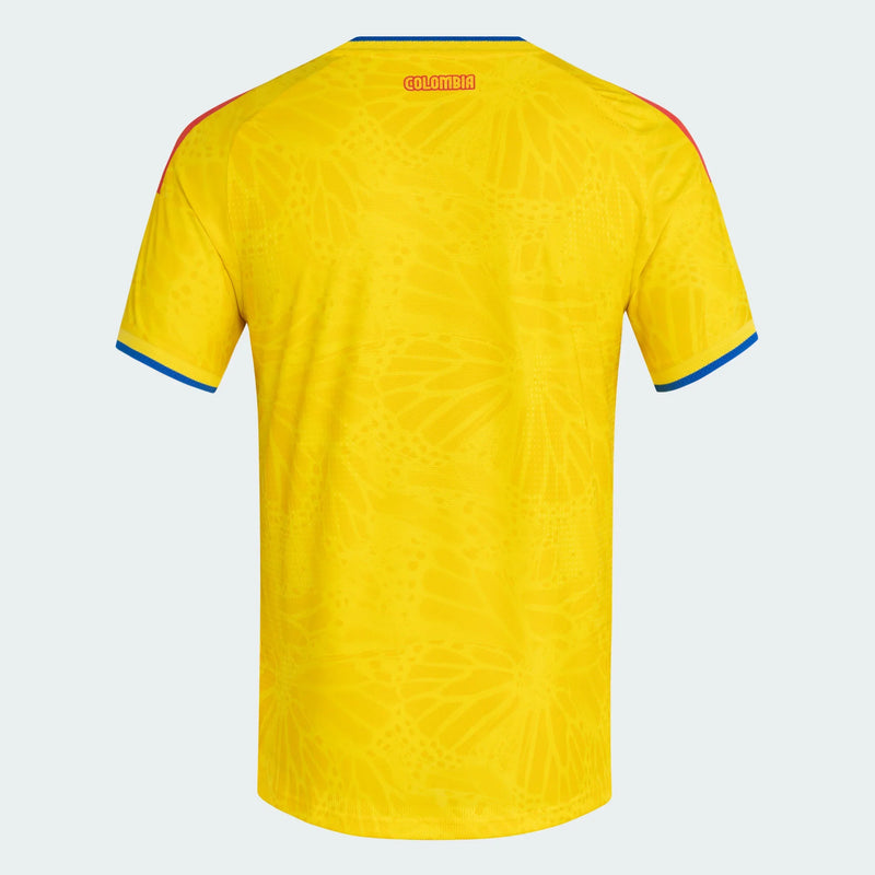 Colombia 2026 Authentic Home Jersey - Player Slim Fit