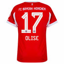 Bayern Munich Home Olise 17 Fan Jersey 2025/26