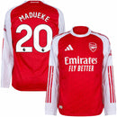 Arsenal Madueke 20 Home Long Sleeve Fan Jersey 2025/26