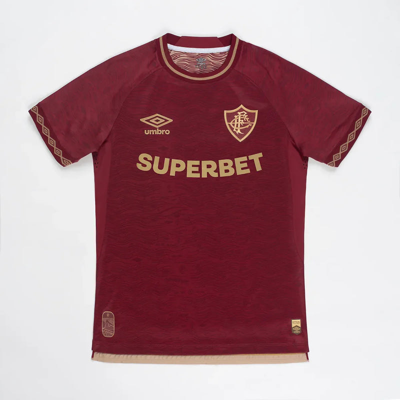 Camisa Masculina 2025 Umbro Fluminense III - Fan Version