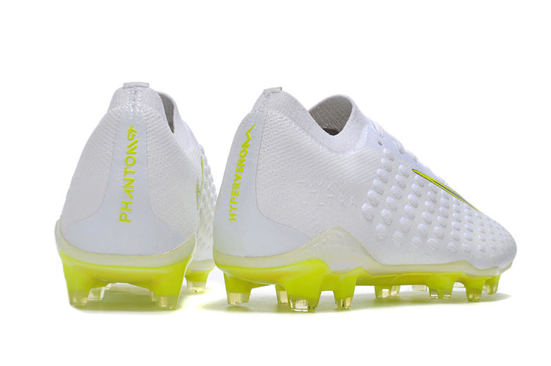 Nike Phantom Ultra Venom FG Just Do It Pack Soccer Cleats - White/Volt