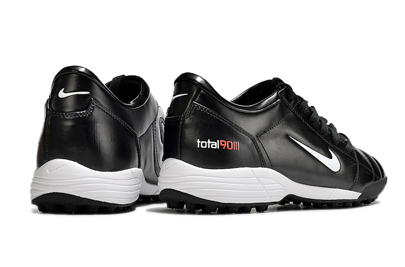 Nike Total 90 III T90 TF Turf Soccer Cleats - Black/Silver