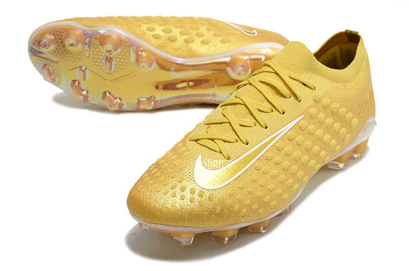 Nike Phantom Ultra Venom FG Just Do It Pack Soccer Cleats - Gold