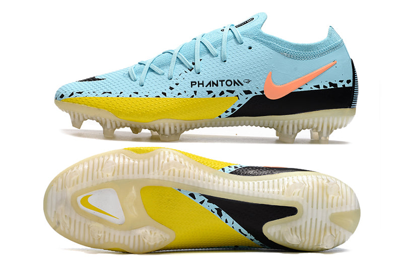 Nike Phantom GT2 Elite FG Lucent Pack - Glacier Ice/Black/Yellow