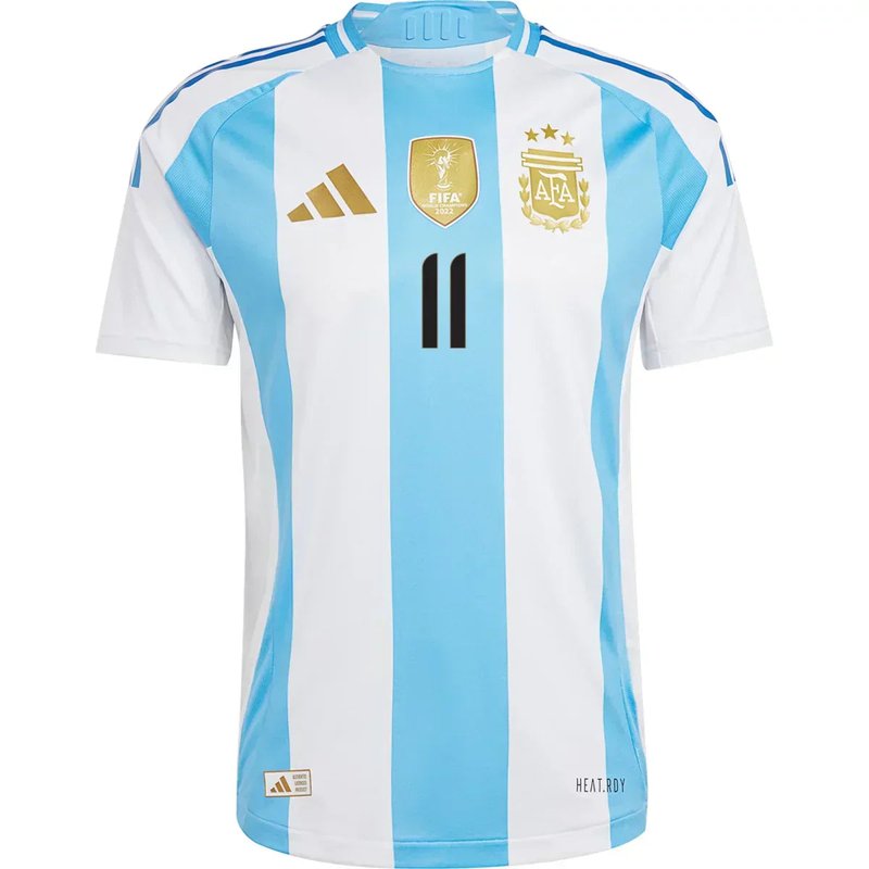 Angel Di Maria Argentina 24/25 I Home Jersey - Player Version