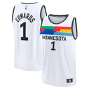 Anthony Edwards Minnesota Timberwolves Unisex 2023 Fastbreak NBA Jersey - City Edition - White