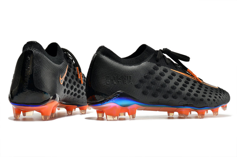 Nike Phantom Ultra Venom FG Just Do It Pack Soccer Cleats - Black/Orange